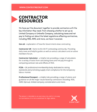 PDF Contractor Resources Cover